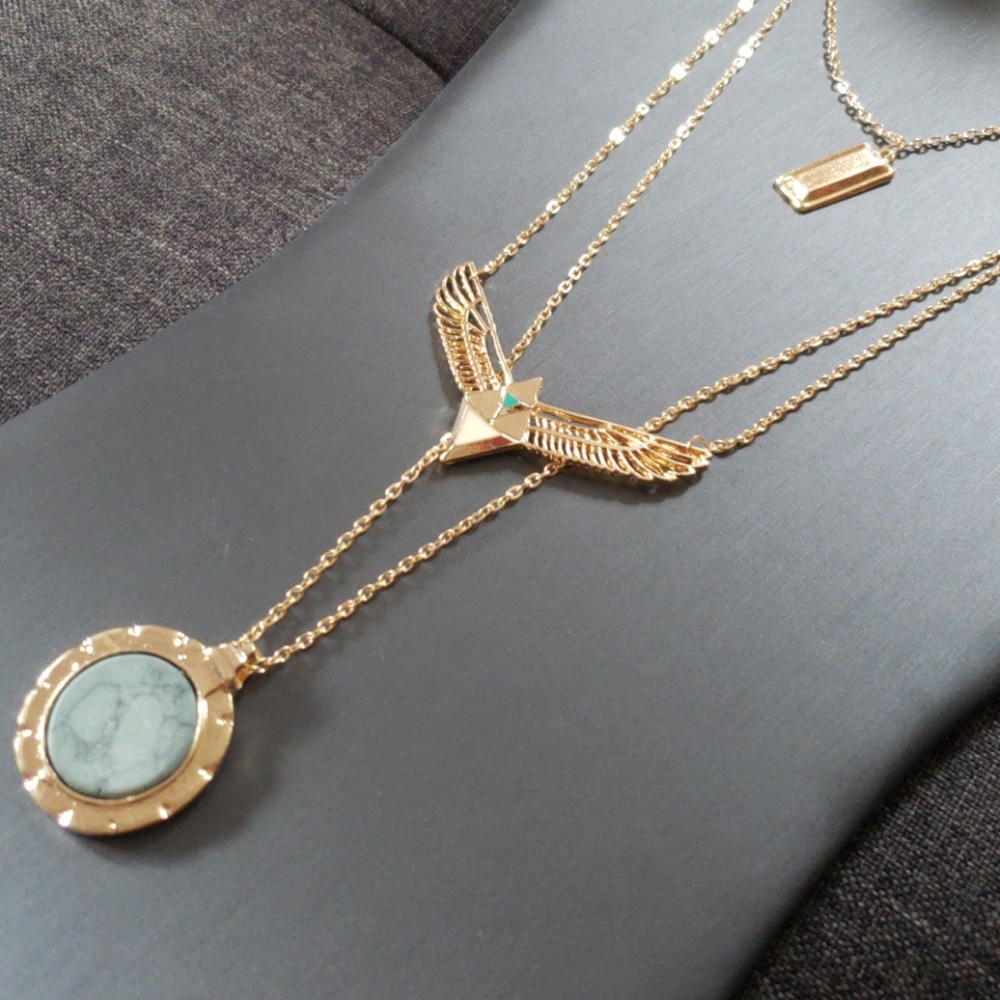 BRAND NEW Triple Layer Bohemian Necklace